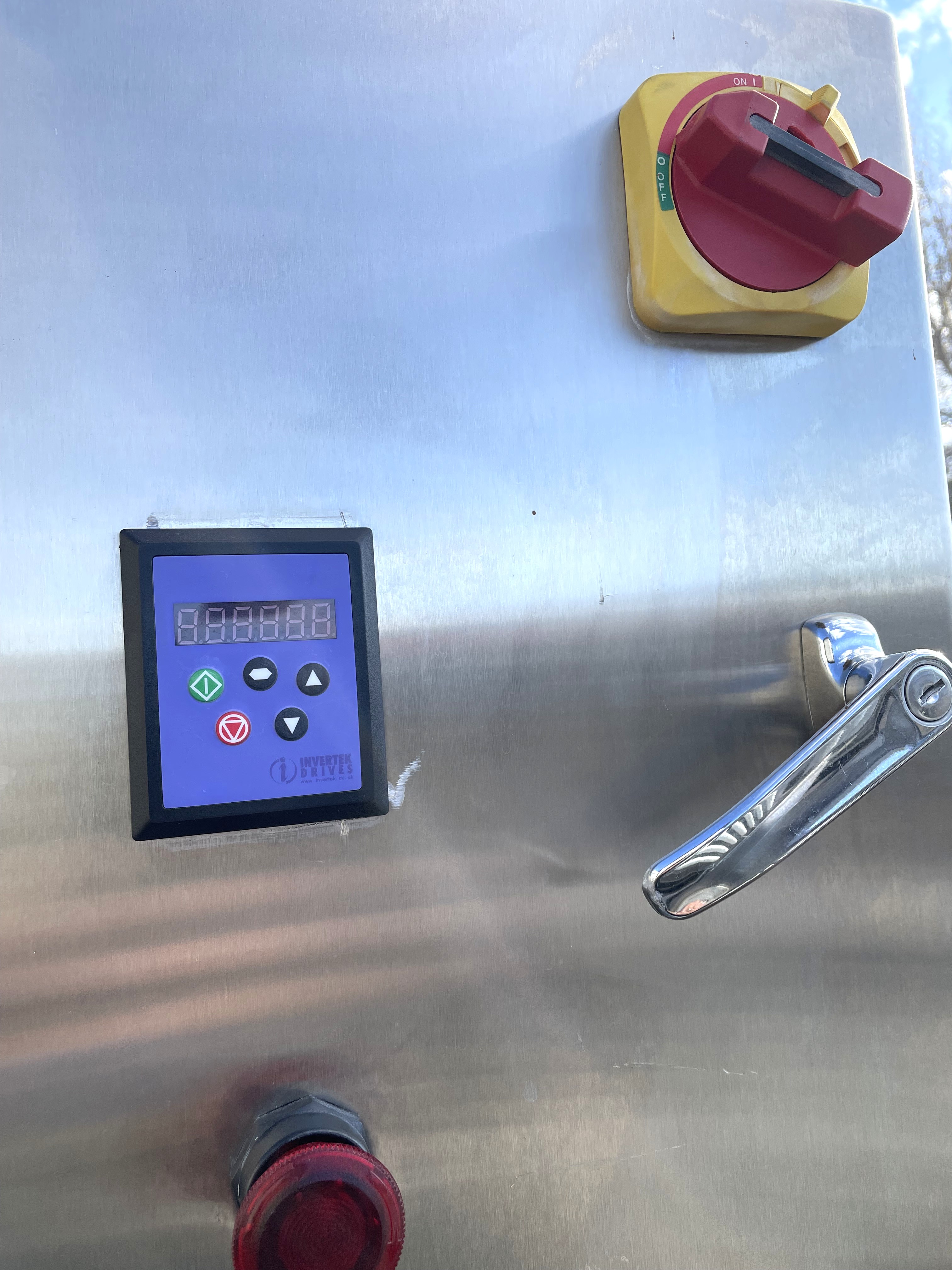 Used Koss Model 8GS Stainless Steel Sanitary Cheese Grinder