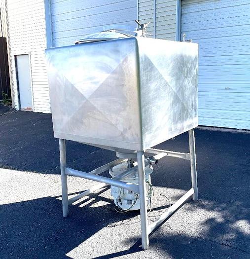 Used Breddo Model LDD 250 Gallon Stainless Steel Sanitary Likwifier
