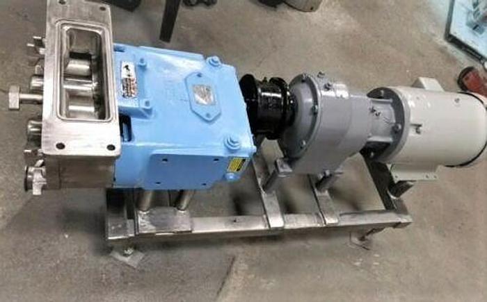 Refurbished Waukesha SPX Model 134 Stainless Steel Sanitary Positive Displacement Pump
