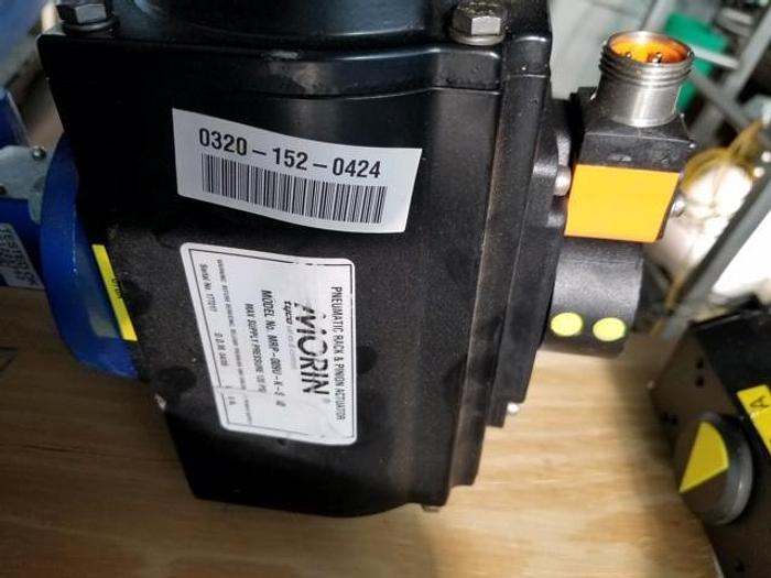 Keystone Butterfly Valves with Morin Actuator Stainless Steel