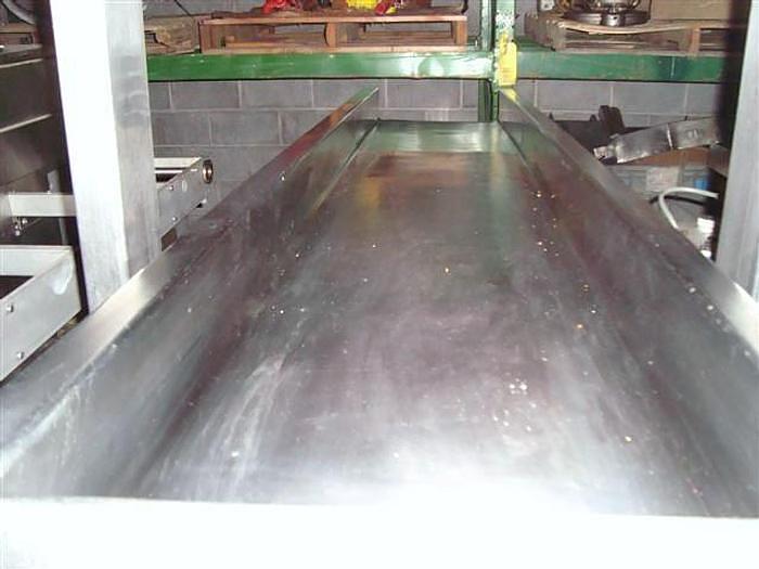 Smalley Vibratory Conveyor/Feeder 15" wide x 84" long x Stainless Steel Sanitary