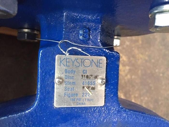 Keystone Butterfly Valves with Morin Actuator Stainless Steel