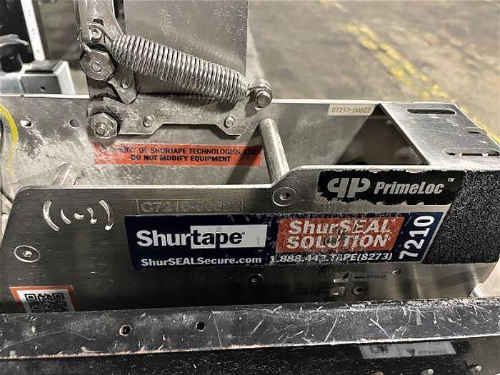 Used Interpack Case Sealer Taper Model UA 262024-B Top and Bottom with Autoflap