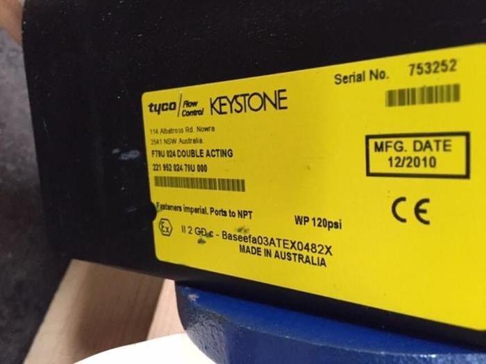 Keystone Butterfly Valves with Morin Actuator Stainless Steel