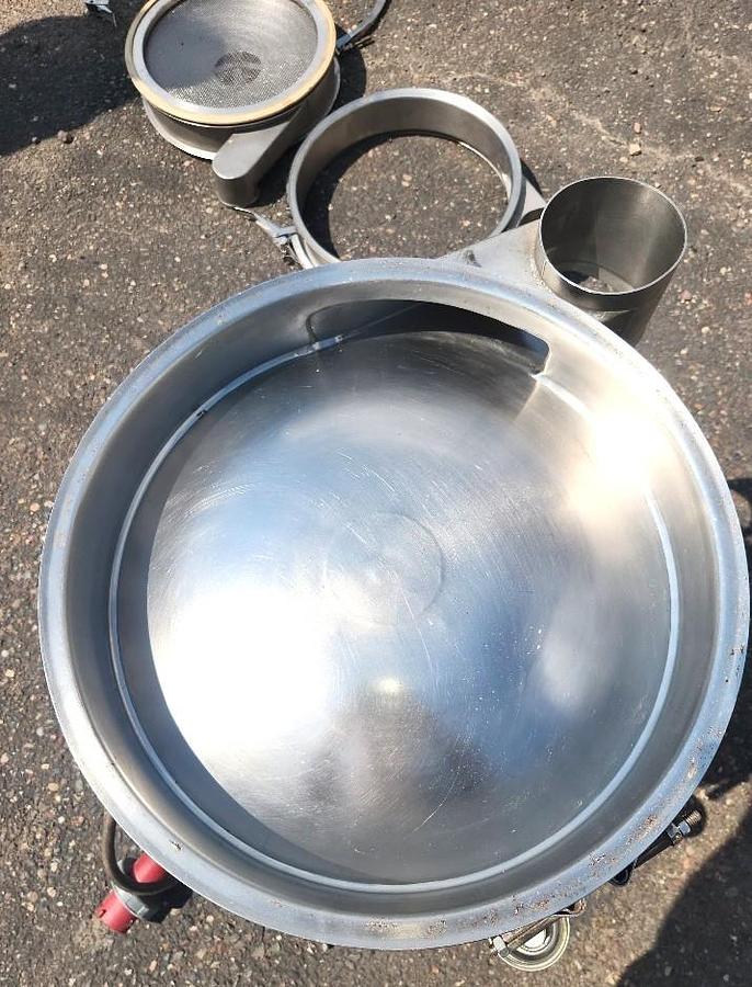 Used 18 Inch Sweco Screener Stainless Steel Double Deck