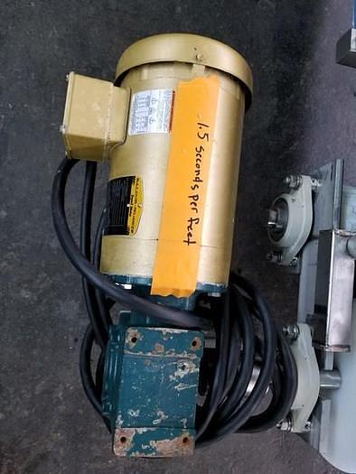 Used 16 Inches Wide X 189 Inches Long Incline Blue Belt Conveyor Stainless Steel Sanitary