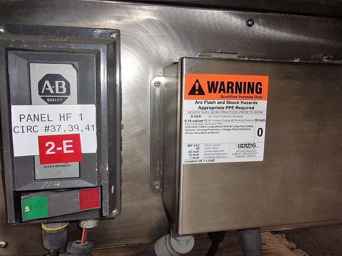 Used 15 Inch Dual Intralox Pack Off Conveyor Stainless Steel Sanitary