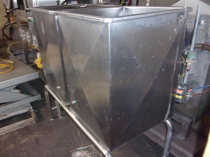 Used Twin 50 Gallon Stainless Steel Tanks on Common Stainless Steel Frame