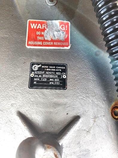 Used Chemetron Twin Tube Votator 6 X 72 Stainless Steel Sanitary