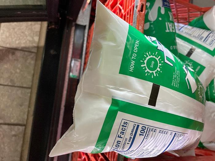 Used SBM / SAJB Inc Twin Head Inline Aspetic Bag Filler Stainless Steel Sanitary