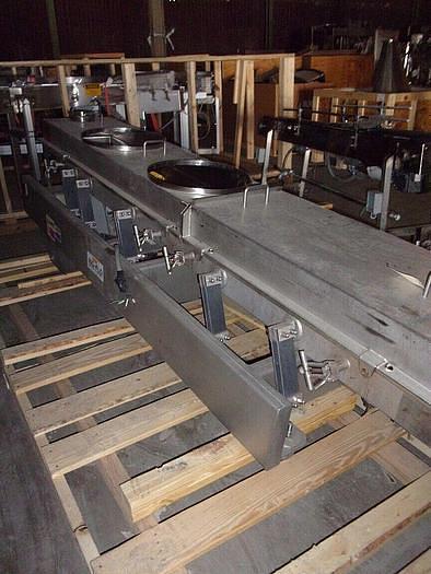 Used Key Iso Flo Model 431751-1 Stainless Steel Sanitary Shaker/Feeder 18 Inches X 10 Foot