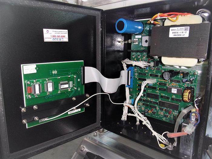 Used Dorner Inspection Conveyor 3 1/2 Inches Wide X 36 Inches Long with Markem 9840 Coder Stainless Steel