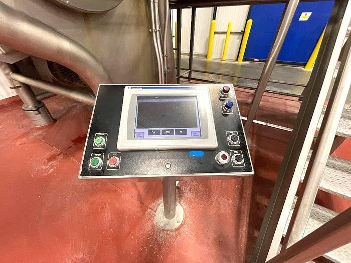 Used AMF 1300 Pound Stainless Steel Triple Roller Bar Mixer