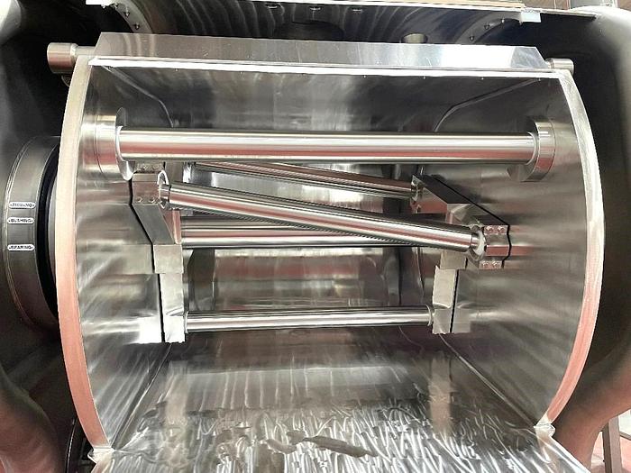 Used AMF 1300 Pound Stainless Steel Triple Roller Bar Mixer