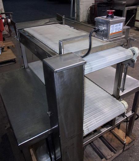 Used 15 Inch Dual Intralox Pack Off Conveyor Stainless Steel Sanitary