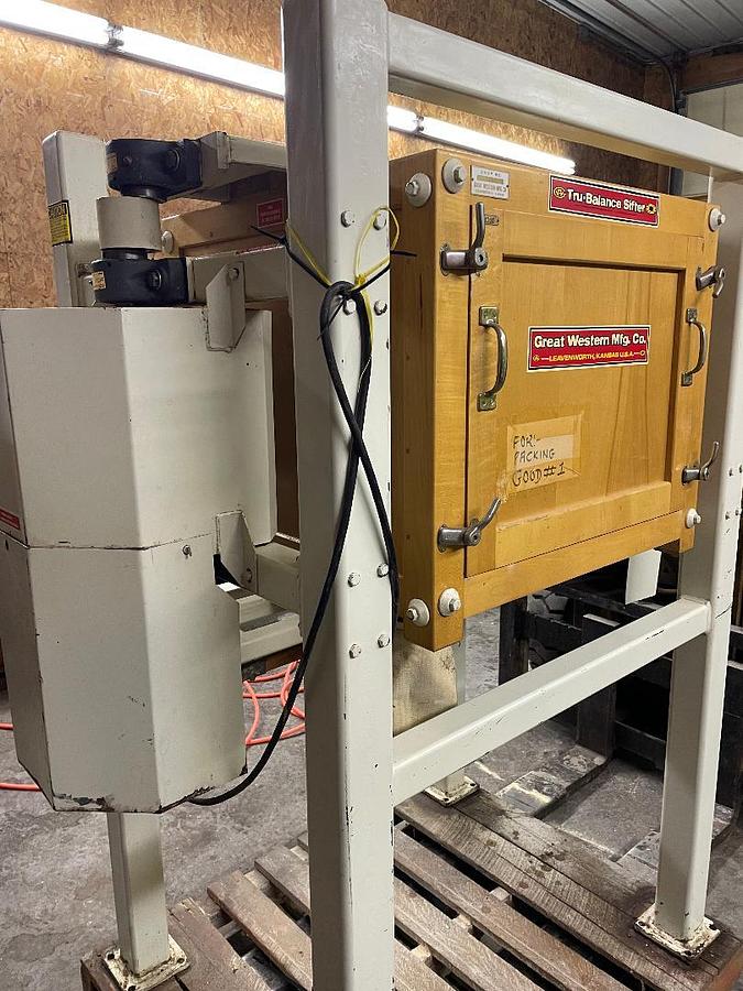 Used Great Western Tru Balance Sifter 24 Inch X 24 Inch