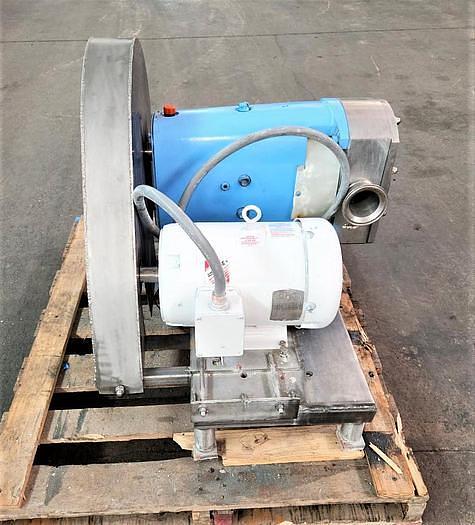 Refurbished 4 Inch (Alfa Laval) G&H Stainless Steel Sanitary Positive Displacement Pump