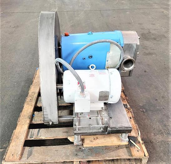 Refurbished 4 Inch (Alfa Laval) G&H Stainless Steel Sanitary Positive Displacement Pump