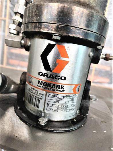 Used Stainless Steel Graco Monarch Barrel / Drum Pump