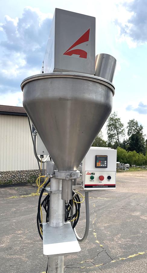 Used All Fill Model B350E Semi Automatic Auger Filler