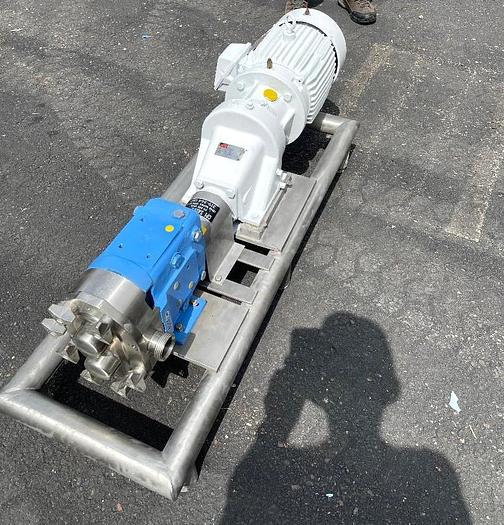 Refurbished Waukesha Refurbished Model 030 Stainless Steel Positive Displacement Pump