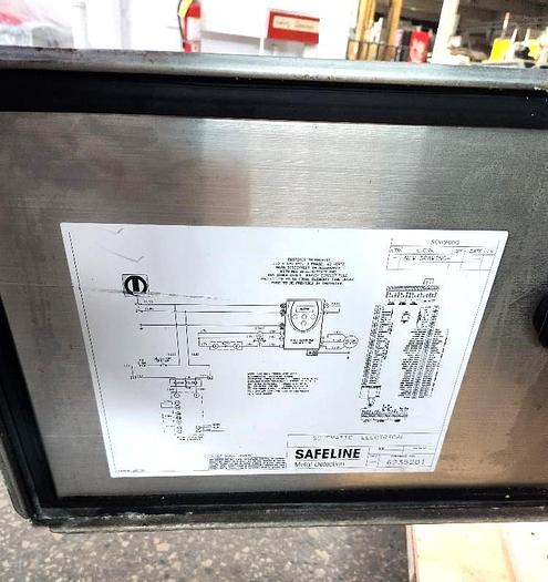 Used 2016 Safeline Mettler Toledo R-Pro Stainless Steel Sanitary Metal Detector