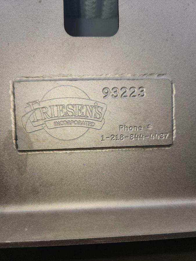 Used Friesens Stainless Steel Sanitary Incline Belt Conveyor 42 Inches X 235 Inches