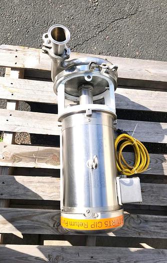 Used Tri Clover Stainless Steel Sanitary Centrifugal Pump 5 HP
