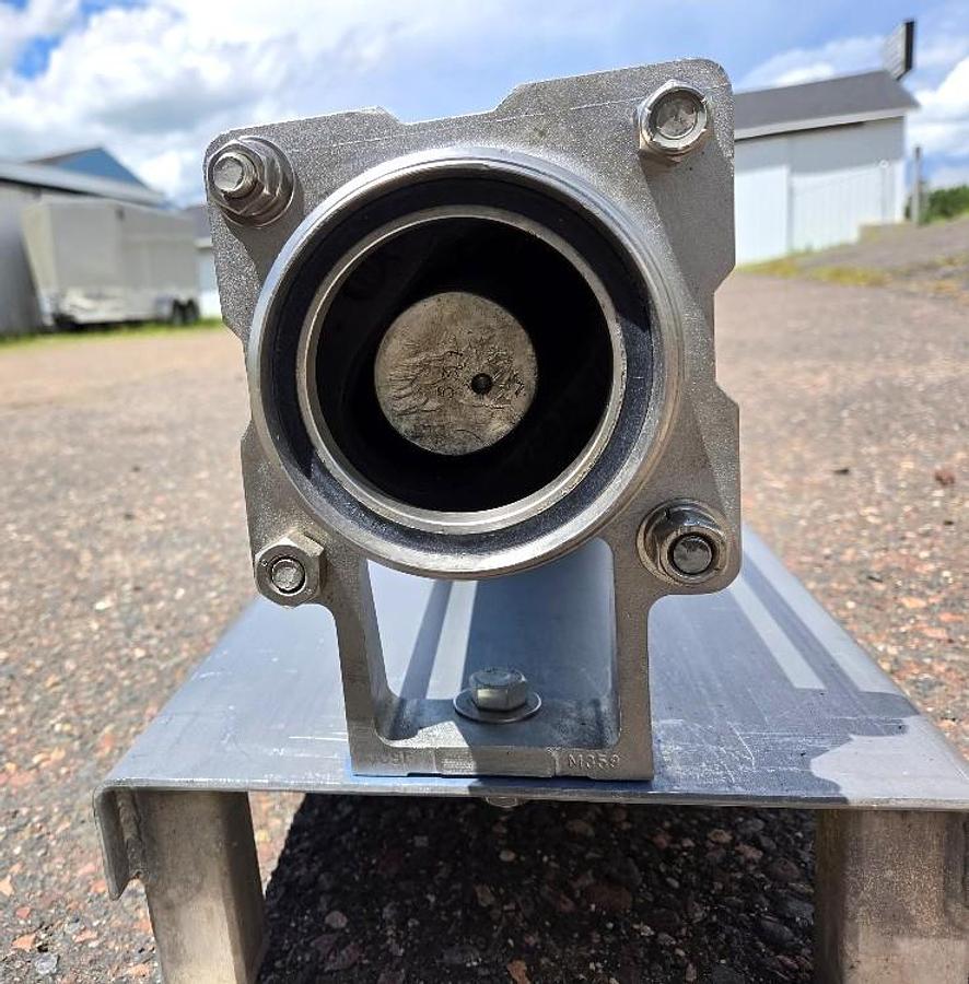 Used Seepex Moyno Pump Stainless Steel Sanitary 4 Inch