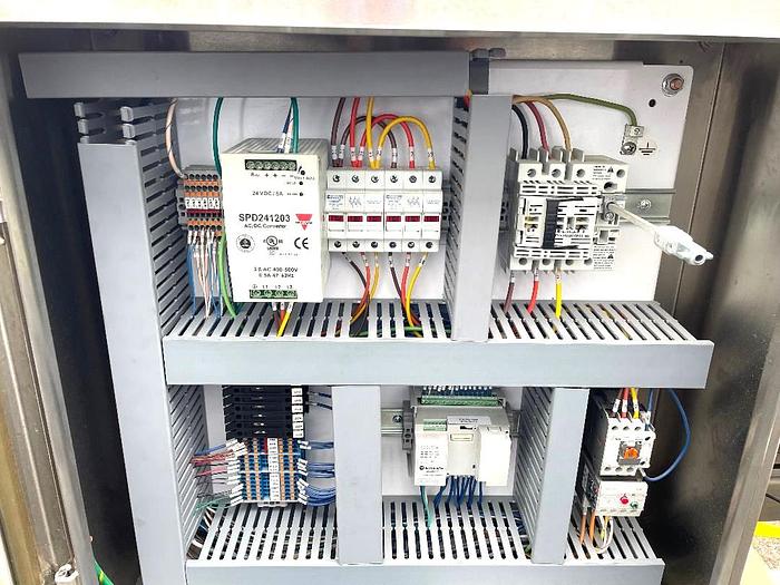 Used Loos 2-Way Stainless Steel Sanitary Cheese Cutting System Self Contained