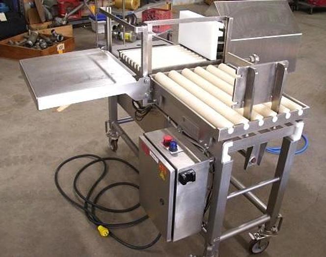 Used Johnson Industries Model 4002E-PN 40 Pound 2 Way Cheese Block Cutter