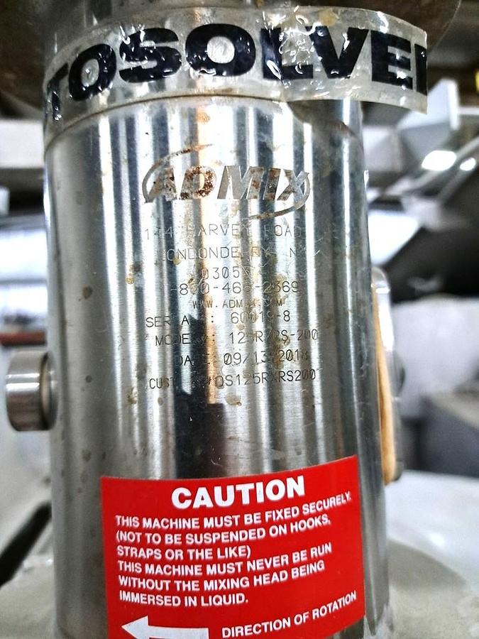 Used A&B Process Systems 200 Gallon Jacketed Blend Tank