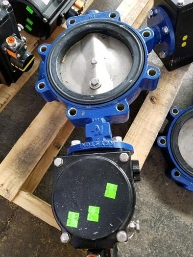 Keystone Butterfly Valves with Morin Actuator Stainless Steel