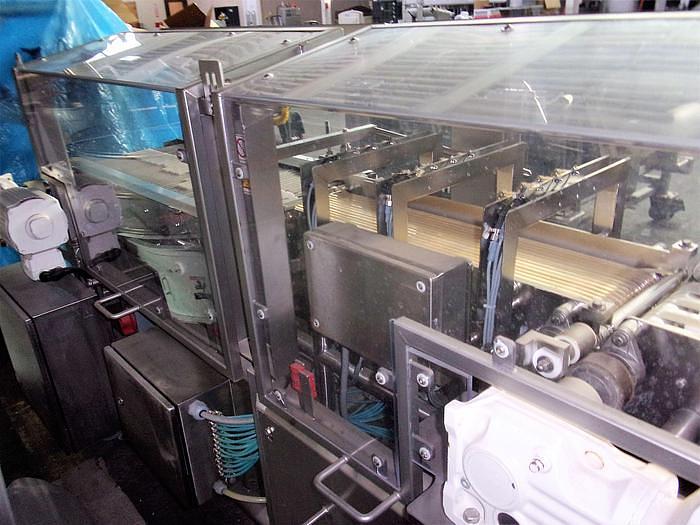 Used Marchant Schmidt Accumulation and Diverger Conveyor Stainless Steel Sanitary