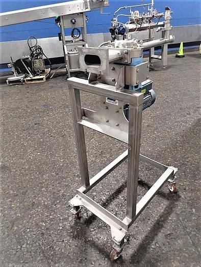 Refurbished Waukesha Model 014U2 Stainless Steel Sanitary Positive Displacement Pump
