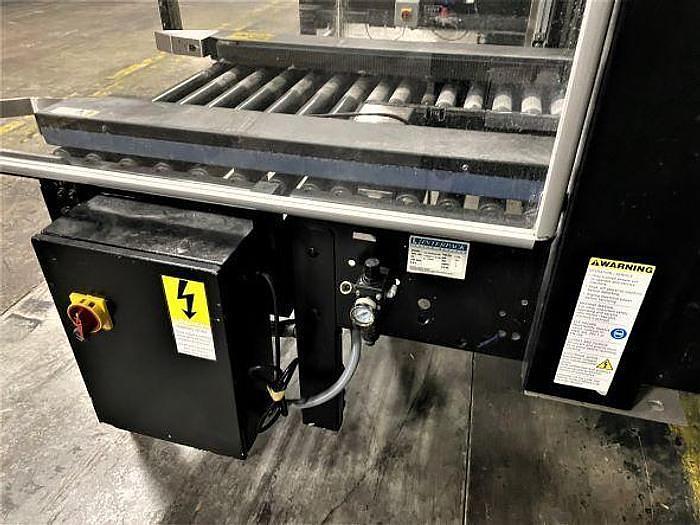 Used Interpack Case Sealer Taper Model UA 262024-B Top and Bottom with Autoflap