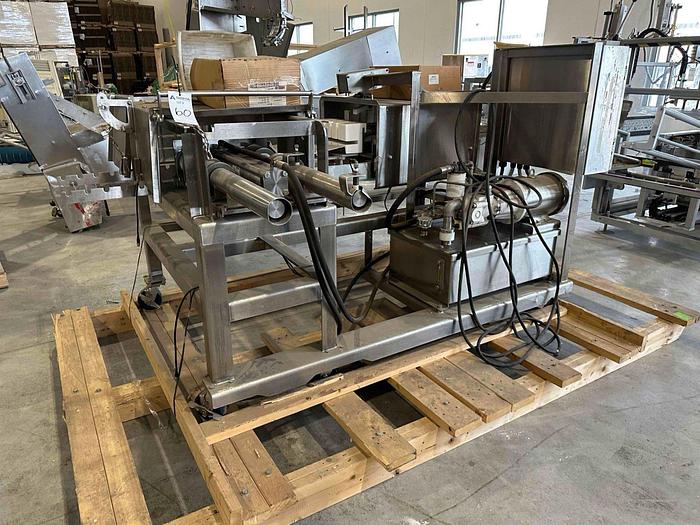 Used Loos 2-Way Stainless Steel Sanitary Cheese Cutting System Self Contained