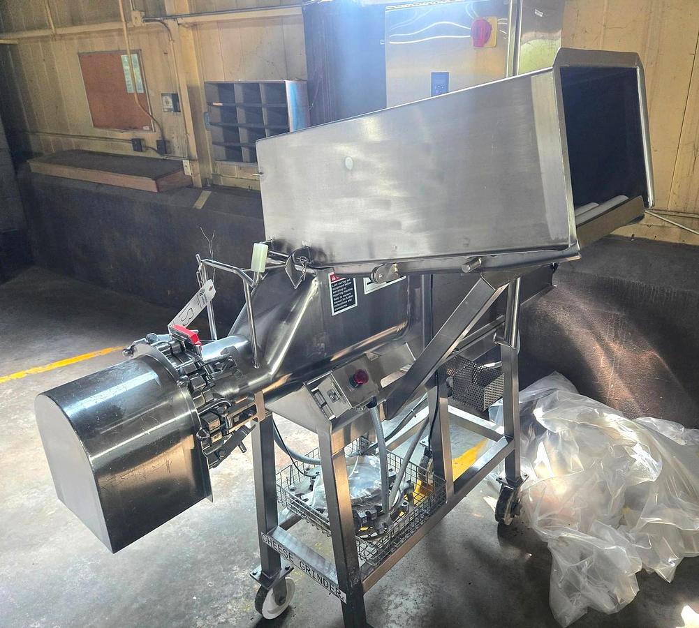 Used Koss Model 8GS Stainless Steel Sanitary Cheese Grinder