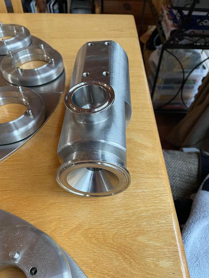 Used Modern Packaging Rotary Cup Filler Model SR-8-DC Change Parts 2oz and 3 1/2oz