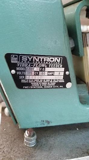 Used FMC Dual Lane Hopper Feeder Stainless Steel With 3 FMC Feeders