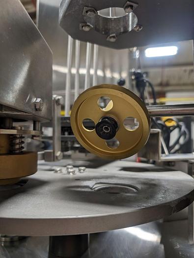 Used Osgood Stainless Steel Sanitary Rotary Cup Filler