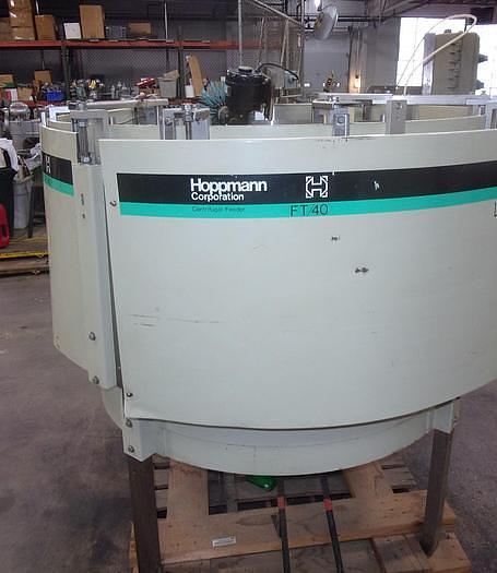 Used Hoppman Centrifugal Bottle Feeder/Sorter Model FT/40