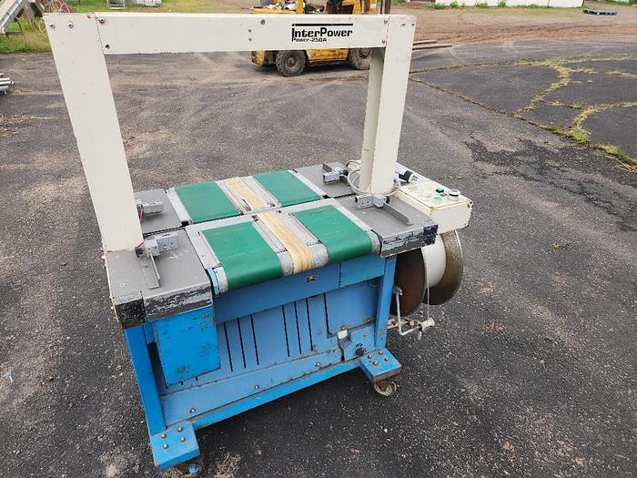Used InterPower Automatic Power Strapper Model PSN 250A