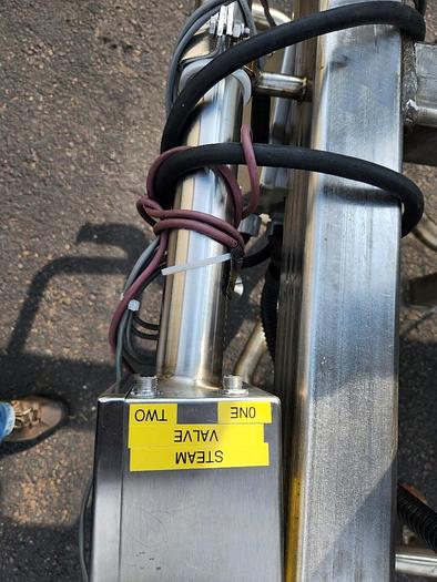 Used Chemetron Twin Tube Votator 6 X 72 Stainless Steel Sanitary