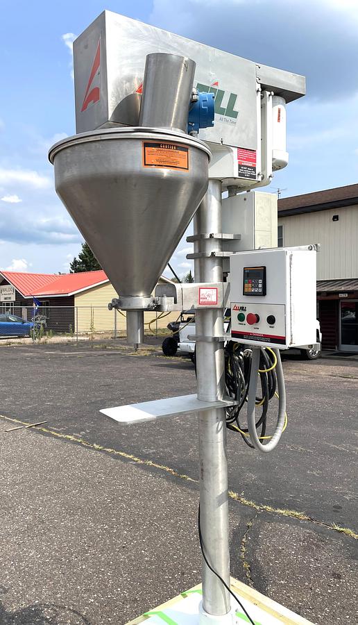 Used All Fill Model B350E Semi Automatic Auger Filler