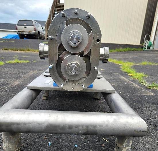 Refurbished Waukesha Refurbished Model 030 Stainless Steel Positive Displacement Pump