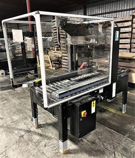 Used Interpack Case Sealer Taper Model UA 262024-B Top and Bottom with Autoflap