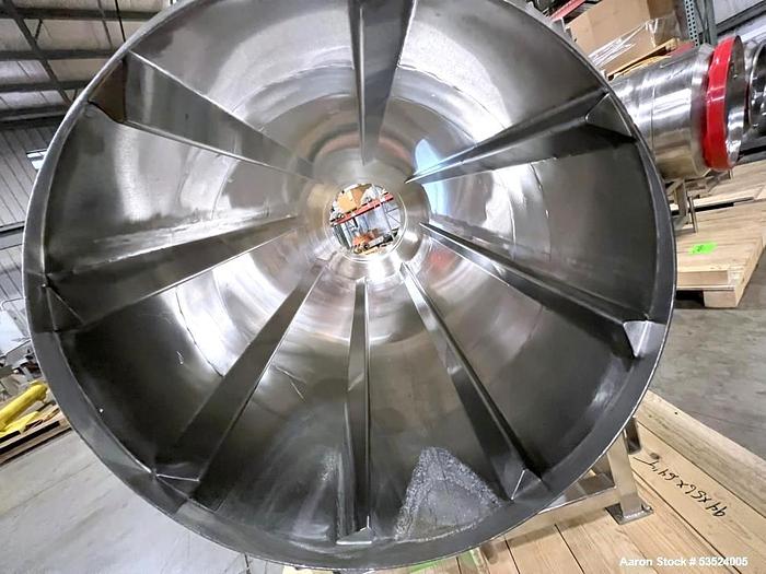 Used Spray Dynamics Stainless Steel Tumble Drum 30 X 64