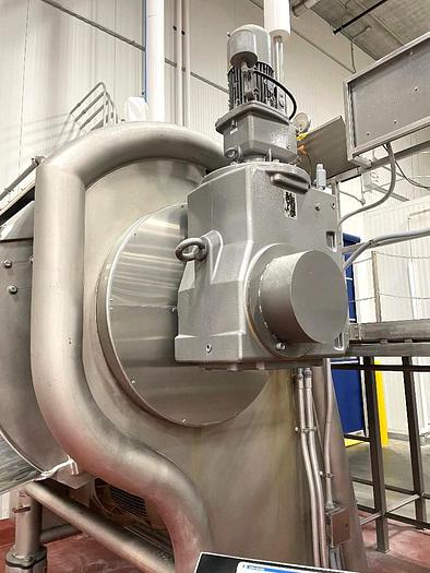 Used AMF 1300 Pound Stainless Steel Triple Roller Bar Mixer