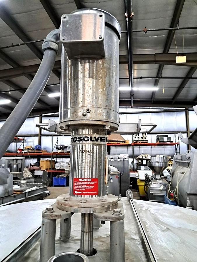 Used A&B Process Systems 200 Gallon Jacketed Blend Tank